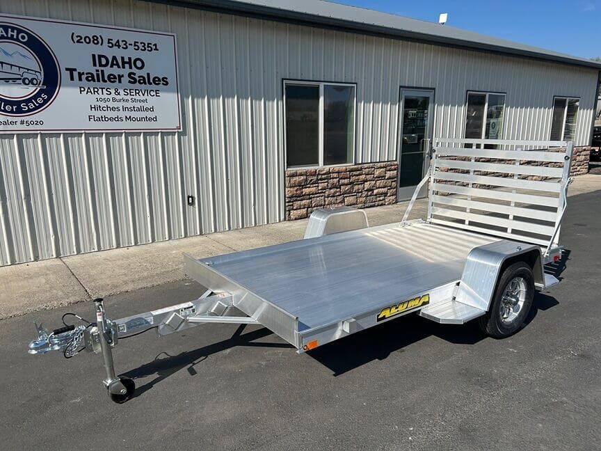 2026 Aluma 6310S-TG 63'x10' Aluminum Utility Trailer 2K
