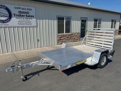 2026 Aluma 6310S-TG 63'x10' Aluminum Utility Trailer 2K