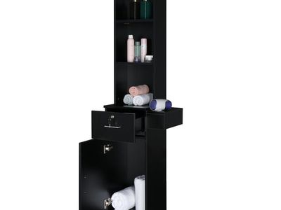 OmySalon Barber Storage Station black
