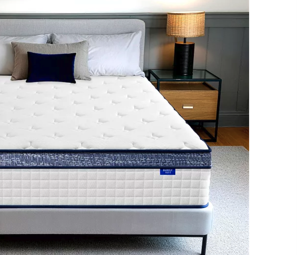 New Twin Mattress, 10" Hybrid Twin Size Mattress Memory Foam, Pocket Springs, Medium
