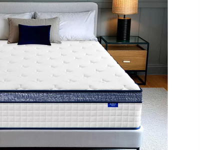New Twin Mattress, 10" Hybrid Twin Size Mattress Memory Foam, Pocket Springs, Medium