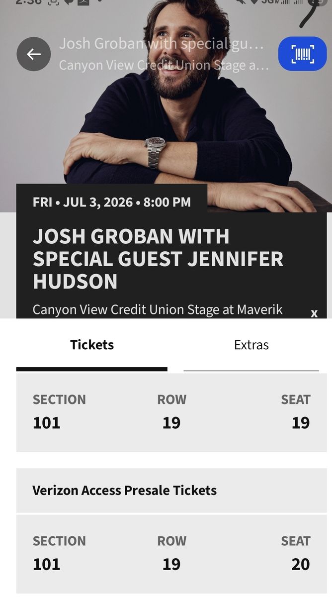 Josh Groban Tickets 2