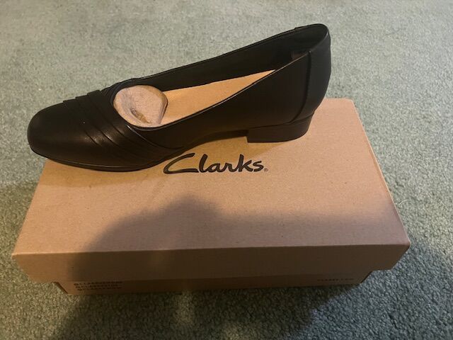 Shoes Women's dress Juliet Petra black leather Size 7