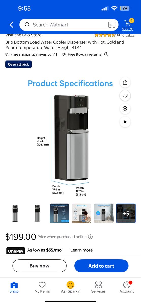New Brio Water Machine