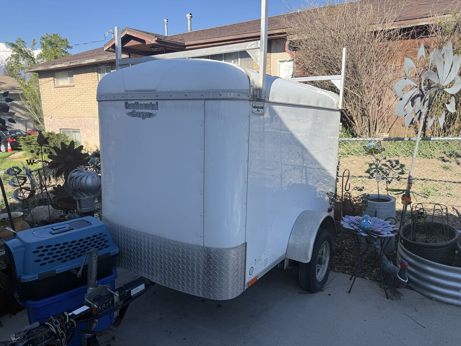 2012 4x6 Enclosed Trailer
