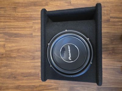 10" Pioneer Subwoofer in Ported Box