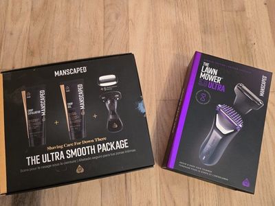 Mens electric shavers - Manscaped Ultra Smooth Package and Lawn Mower 5.0 Ultra - New - Unopened Boxes