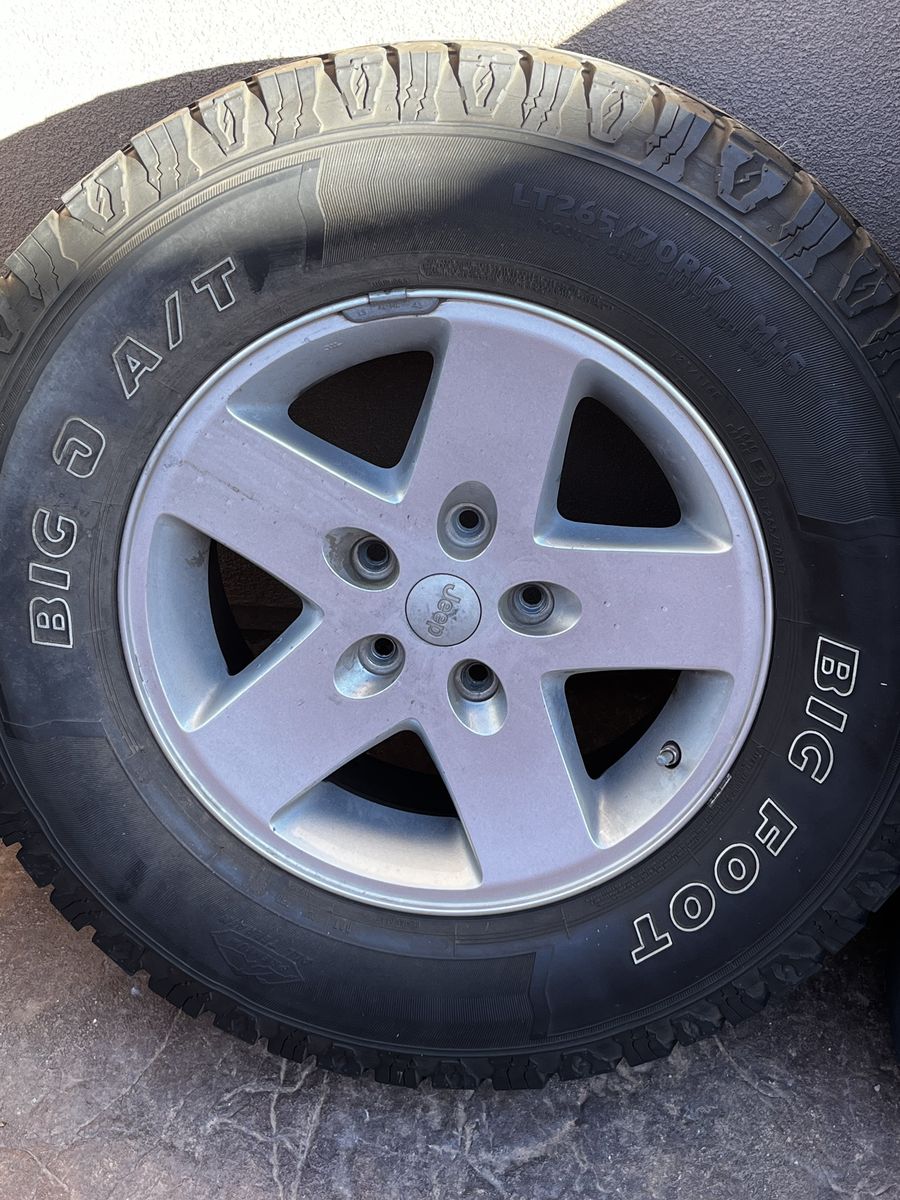 Jeep Wrangler Wheel And Tire