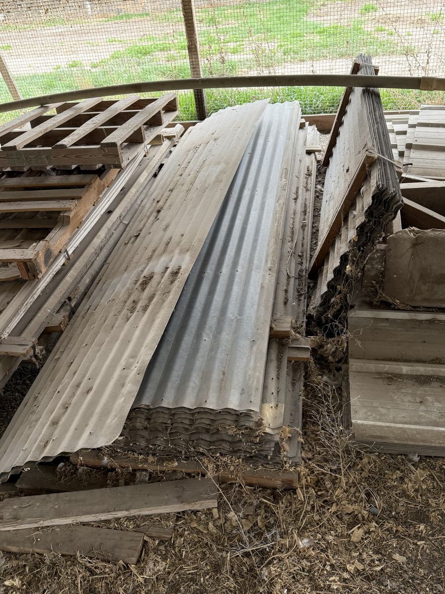 Used Corrugated Metal Panels