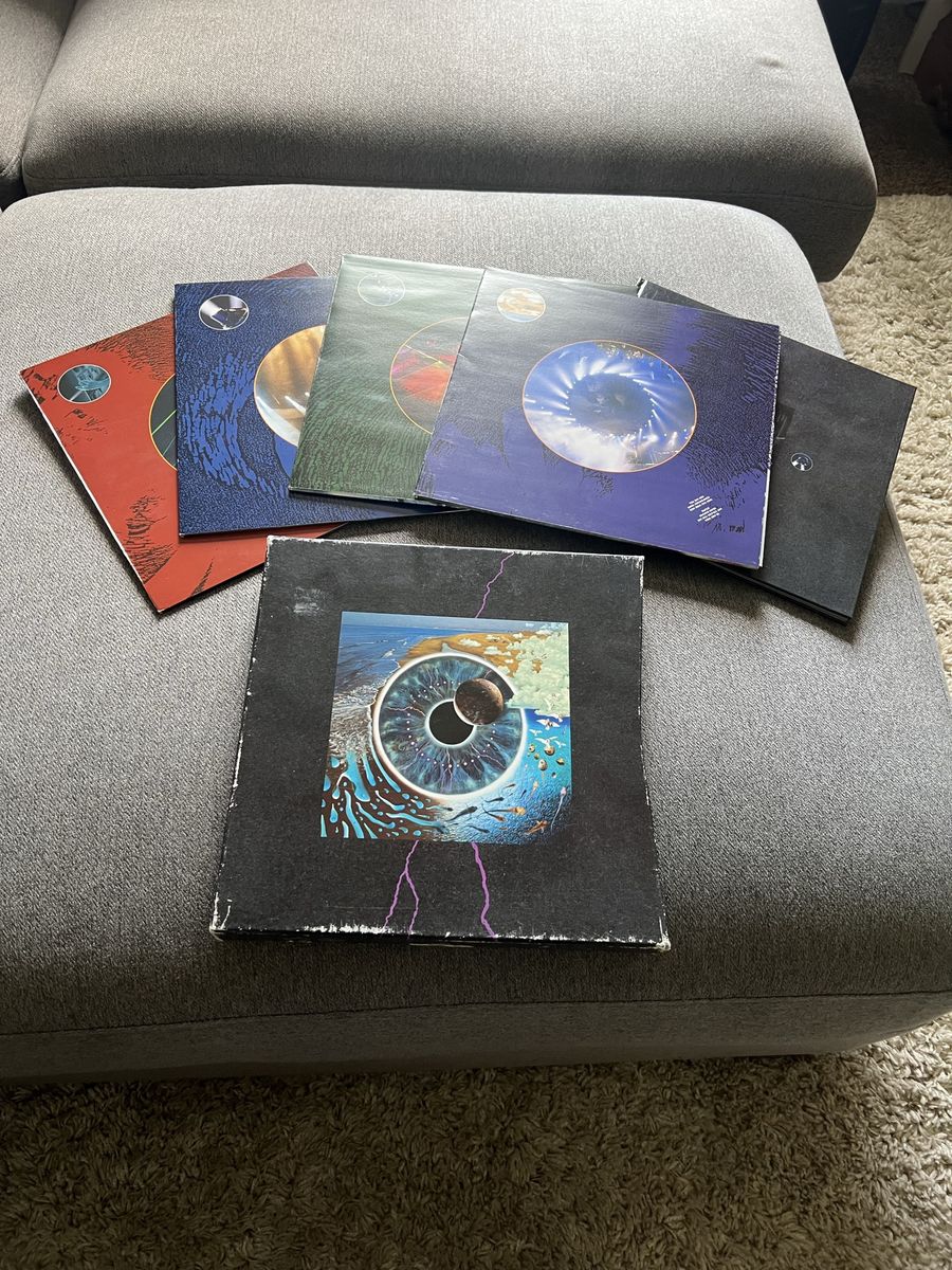 Pink Floyd - PULSE (1995 Box Set) Vinyl Records Uk EMD 1078