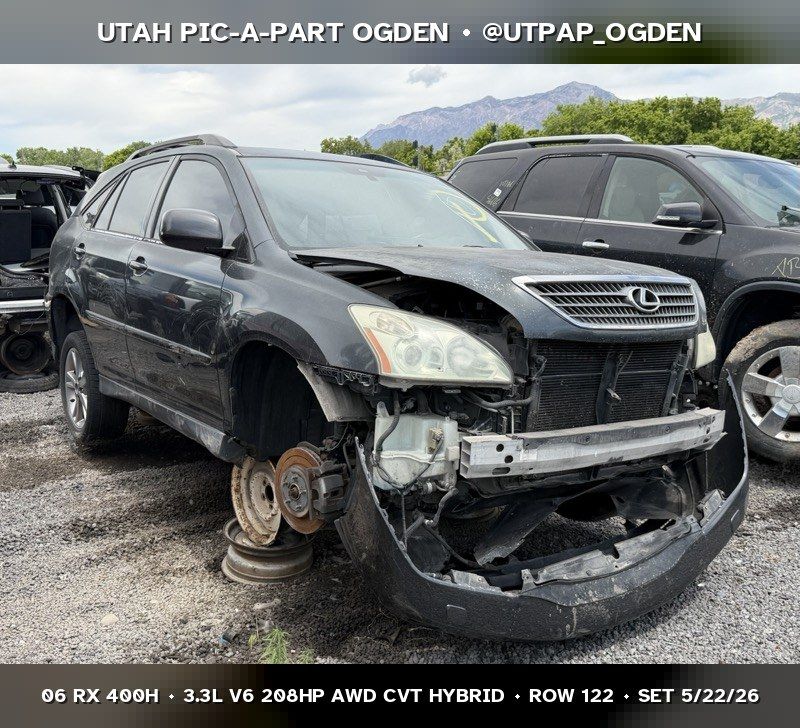 2006 Lexus RX 400h Parts - UTPAP Ogden
