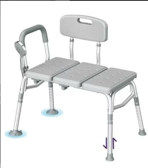 Tub Transfer Bench Adjustable Chair KEKOY