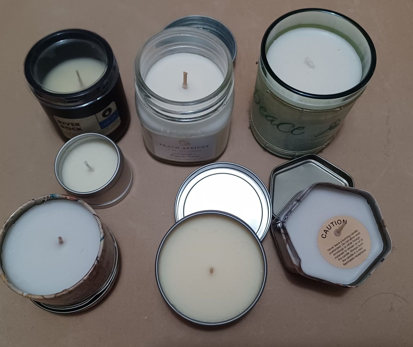 Soy Candle Lot/ All NEW