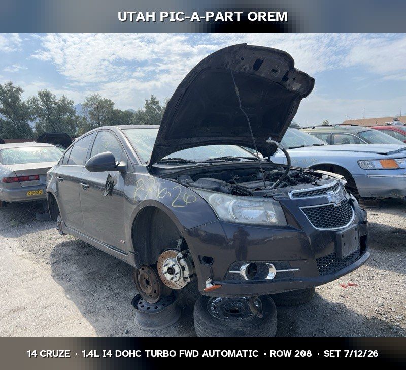 2014 Chevrolet Cruze Parts - UTPAP Orem