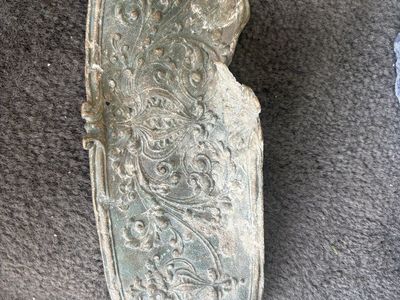 Rare metal piece excavated from Rocky Mountain Horror ground. Only one. Very unique, historic and local antique