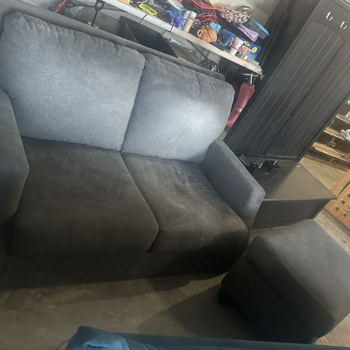 Fabric Gray Couch