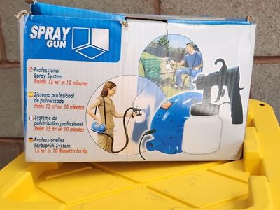 Electric HVLP Paint Spray Gun System — 650W, Brand New