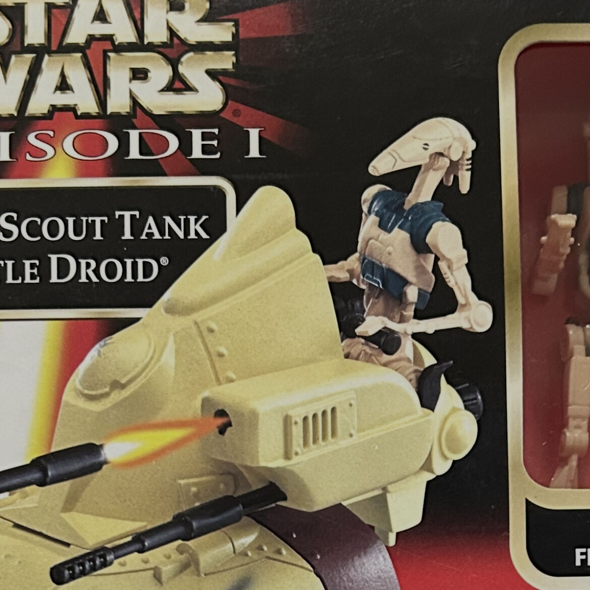 Episode 1 Star Wars Armorred Tank W/Battle Drioid