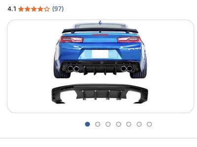 Camaro Diffuser
