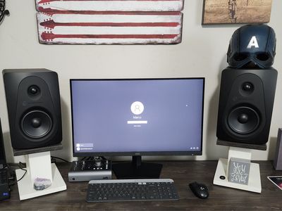 Recording Studio Monitors and Interface