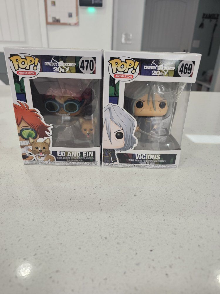 Cowboy Bebop funko pops