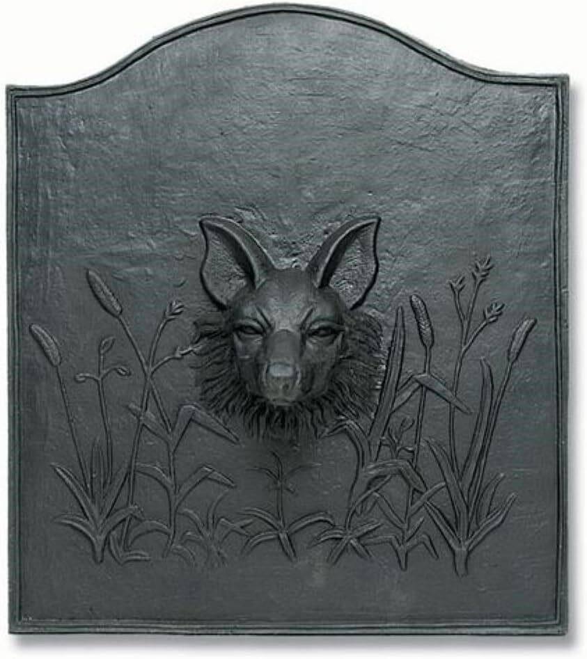 Fox Cast Iron Fireback