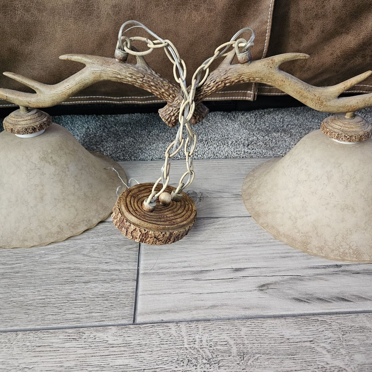 Rustic pendant light