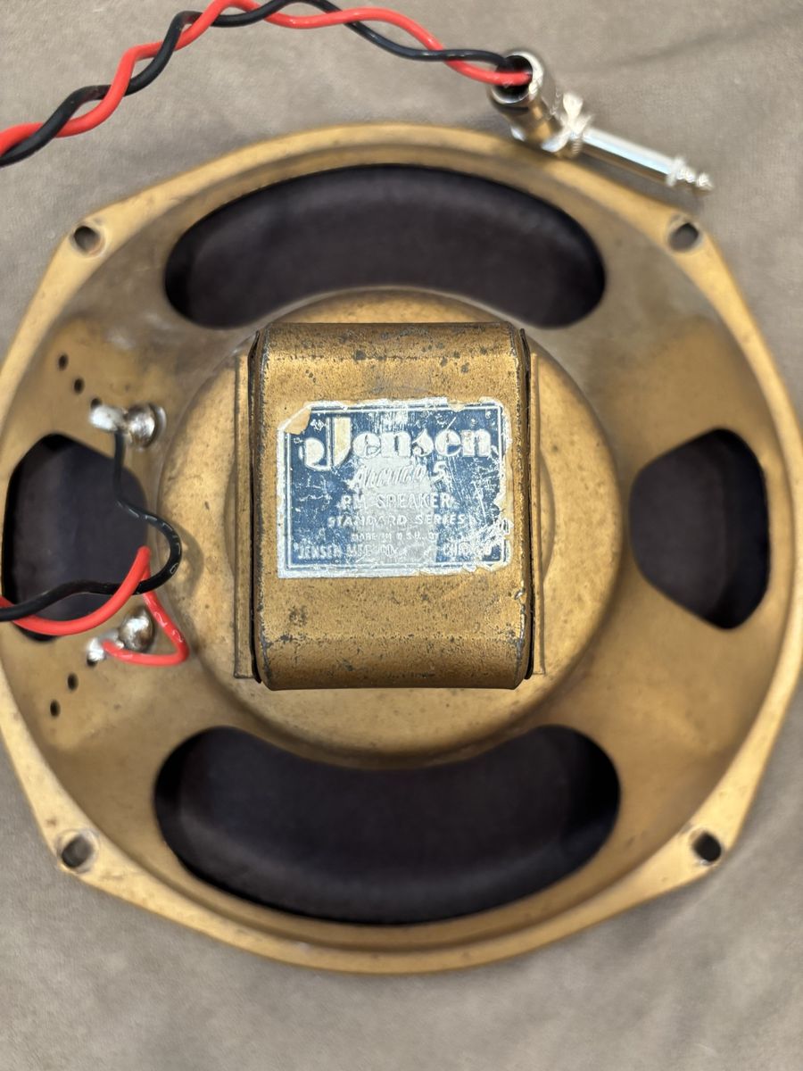 Vintage 8" Jensen Alnico 5 Speaker 8 ohm