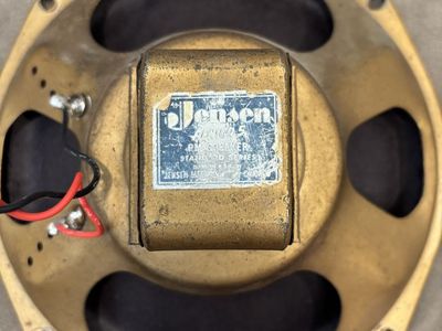 Vintage 8" Jensen Alnico 5 Speaker 8 ohm