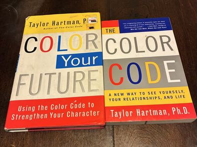 Taylor Hartman Ph.D. The Color Code & Color Your Future Books - Personality Types Set