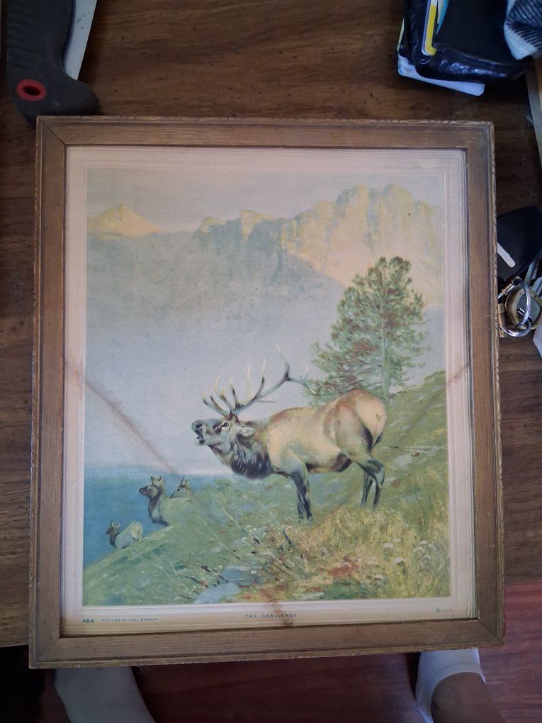 Print of THE CHALLENGE