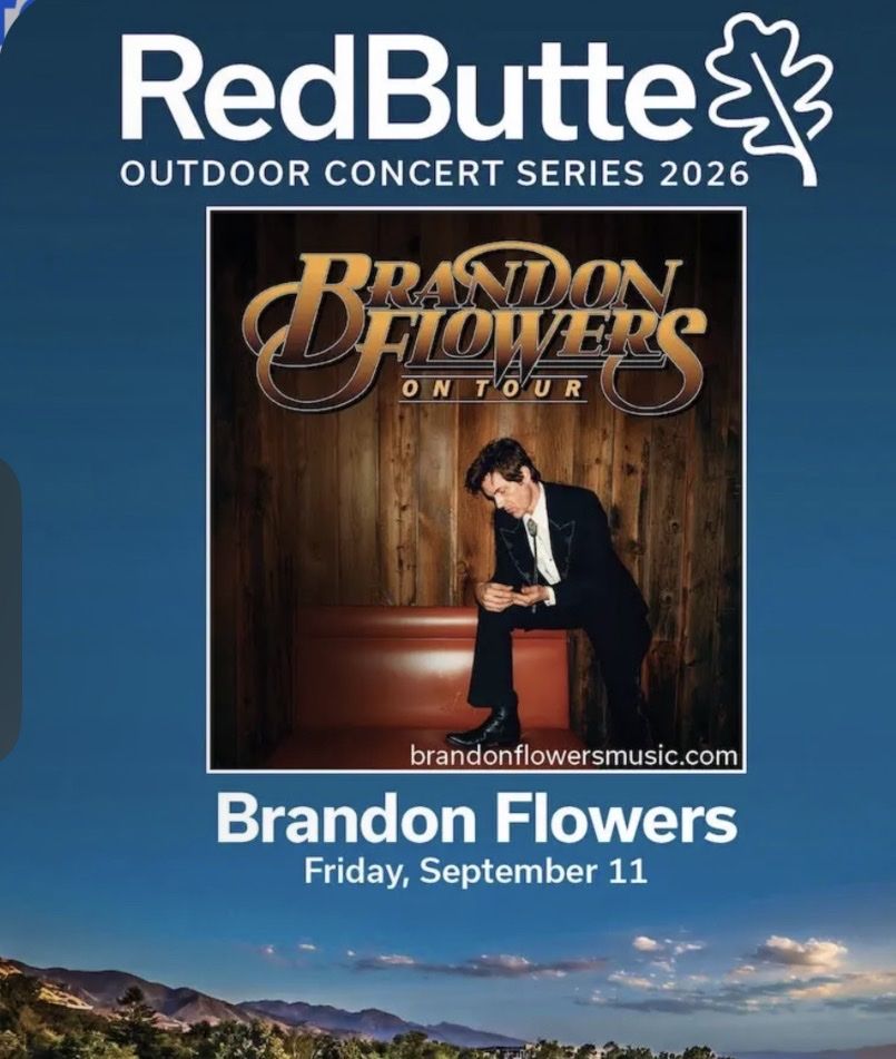 Brandon Flowers @Red Butte x2