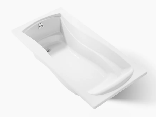 Mariposa™ 72" x 36" drop-in bath  K-1259-0