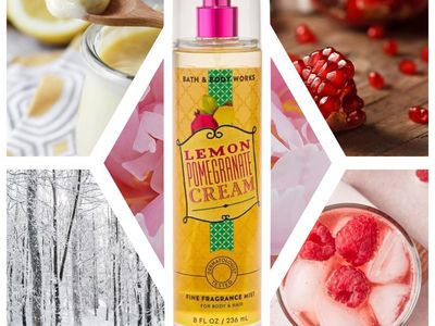 BATH & BODY WORKS -- LEMON POMEGRANATE CREAM