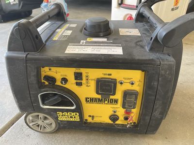 Champion 3400 watt inverter generator