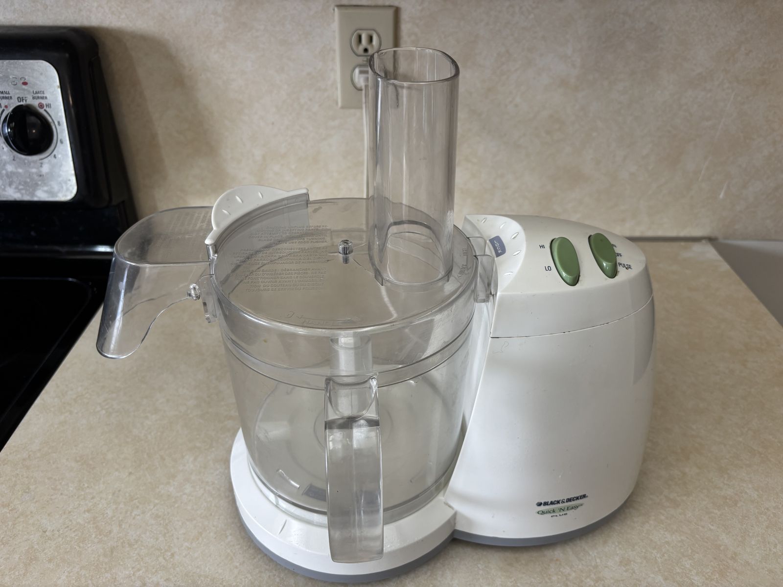 Quick & Easy Food Processor - Missing Blades