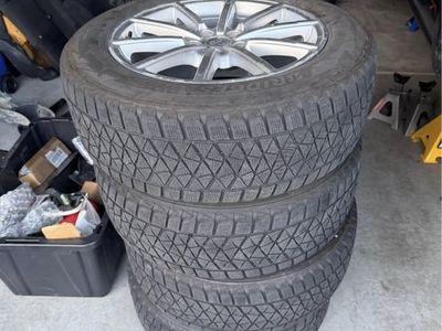 5x112 OEM 18x8 Wheels w/ Bridgestone Blizzak Tires - 10/32" Tread!