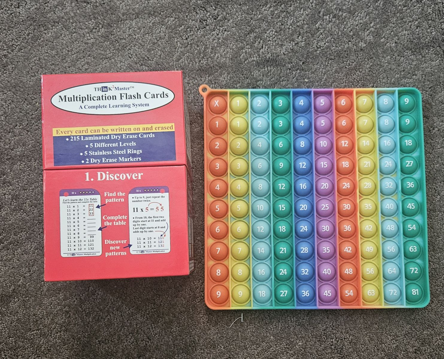 Multiplication Flash Cards