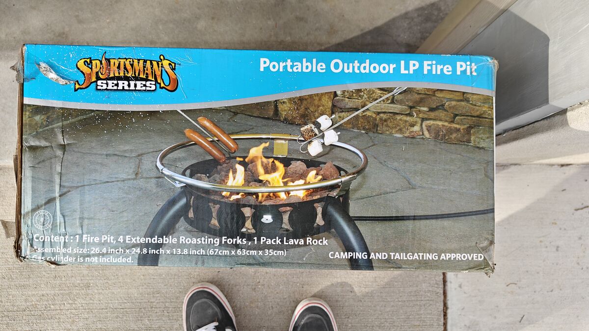 Sportmans Series Outdoor LP Fire Pit Propane