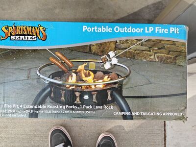 Sportmans Series Outdoor LP Fire Pit Propane