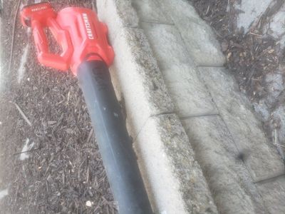 lightly used Craftsman blower