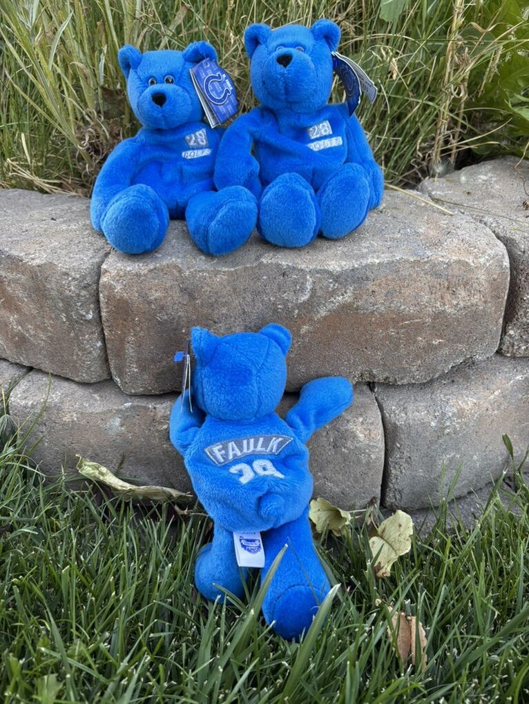 Indianapolis Colts stuffed Bear