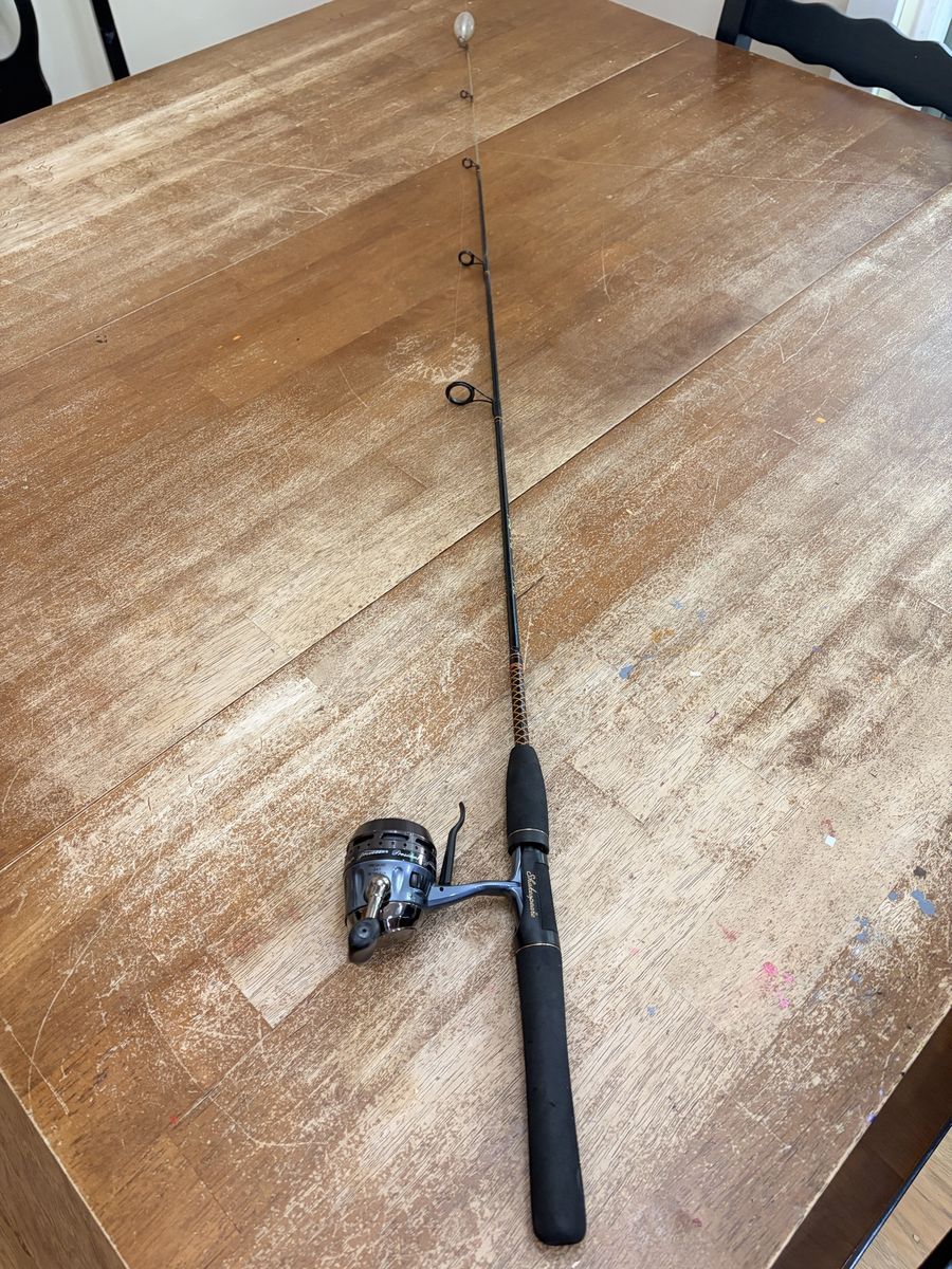 Youth Shakespeare and Pflueger President Spincast Fishing Rod and Reel Combo