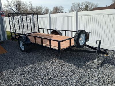 ***2024 Big Bubba's 6x12 Utility Trailer - like new condition***