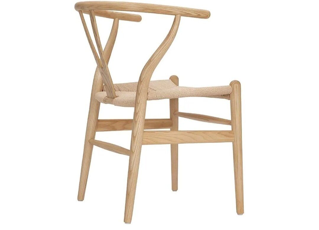 Solid Wood Wishbone Chair