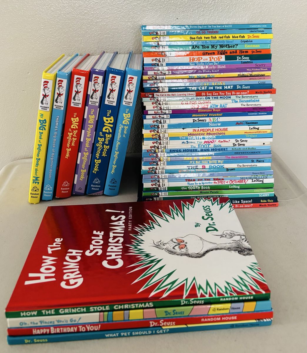 Lots of Dr Seuss Books