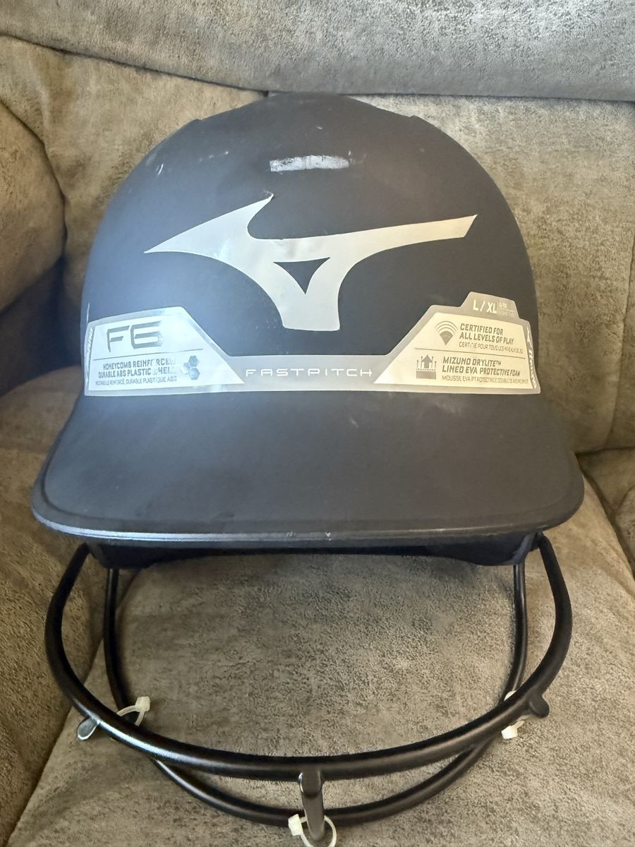 Mizuno softball batting helmet