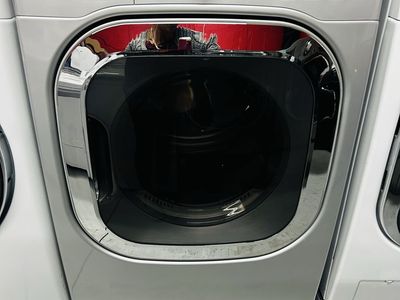 Lg Steam Gas Front Load Dryer With Pedestal
