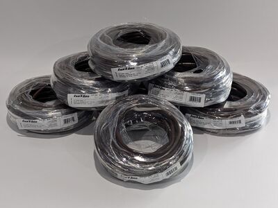 Rain Bird ET256-50S 1/4" Emitter Tubing 6" Spacing - Lot of 7 Rolls (350' Total)