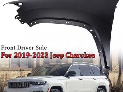 Jeep Cherokee Front Driver Side Fender for 2019-2023 Models - New Aftermarket Part